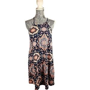 French Grey Stitch Fix Exclusive Dress Melcy Brushed Knit Halter Size S
